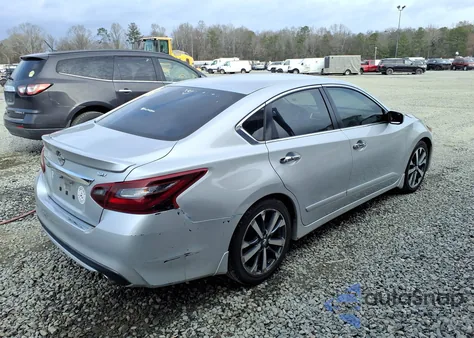 2017 Nissan Altima 2.5 Sr z USA, uszkodzony, nr VIN 1N4AL3AP9HC157342